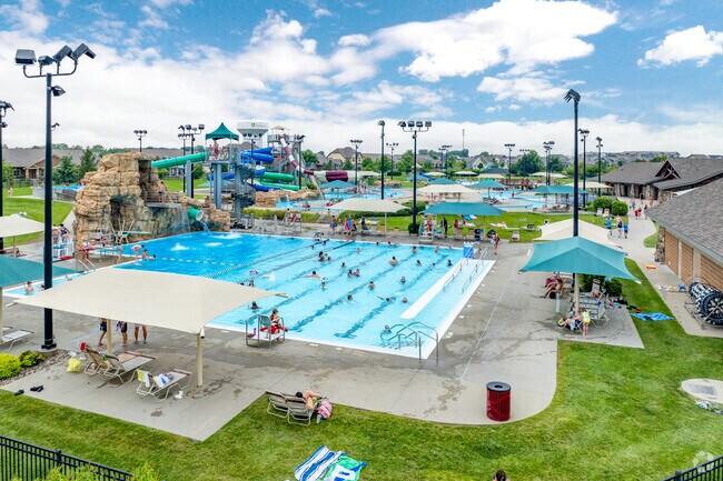 Southeast Ankeny residents can enjoy the nearby Cascade Falls Aquatic Center.