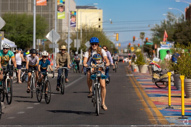 The Bi-Annual Cyclovia event draws thousands of people to Downtown Tucson for endless fun.