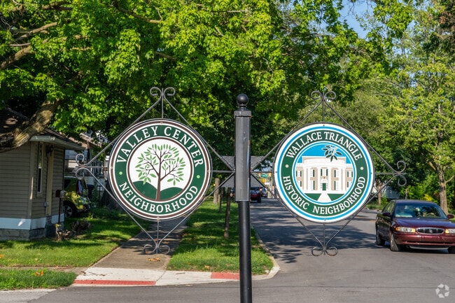 Valley Center is adjacent to the historic Wallace Triangle neighborhood.