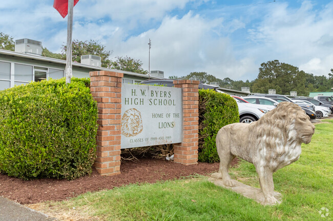 H.W. Byers High is located at 4178 US 72 in Holly Springs.