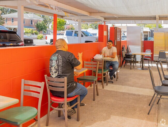 Cafeteria La Veracruza serves Mexican food in Anderson City Center.