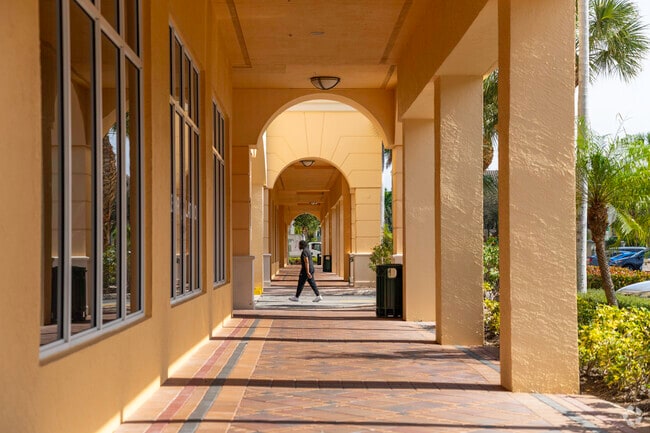 Walk through the vibrant heart of Quantum Park at Renaissance Commons.