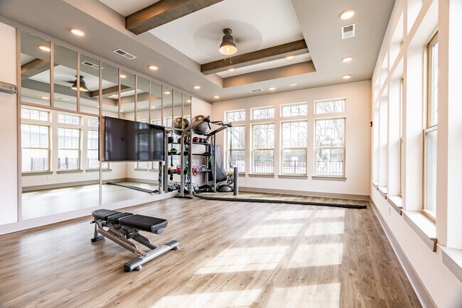 Fitness Center with Stretching Studio