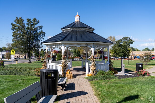 Richard E. Orwig Park offers amenities such as a gazebo and bocce ball courts, and it hosts numerous events year-round.