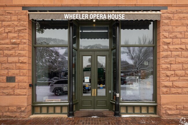 Wheeler Opera House is a hub for culture and history in Aspen.