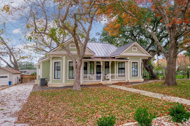 Boerne is known for it's numerous 19th century home scattered throughout the city.