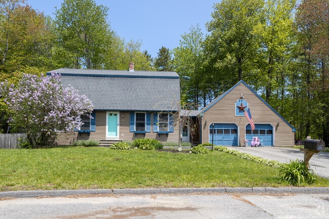 A gambrel-style home like this can be found in Brunswick.