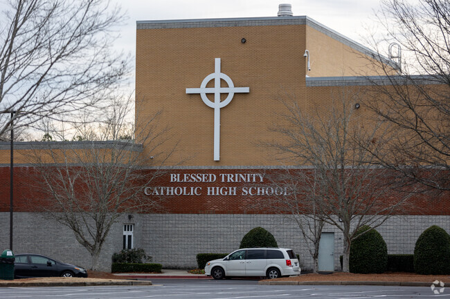 Blessed Trinity Catholic High School services 9th to 12th Grade.