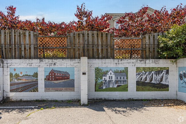High Bridge is home to a vibrant public art initiative known as High Bridge Grounds for Art.