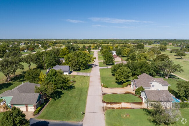 Many of the homes in South Area sit on spacious lots.