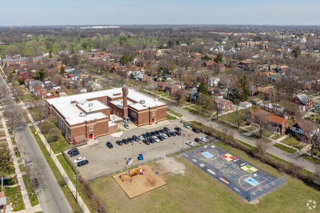 Paul Robeson Malcolm X Academy is in the heart of Martin Park.