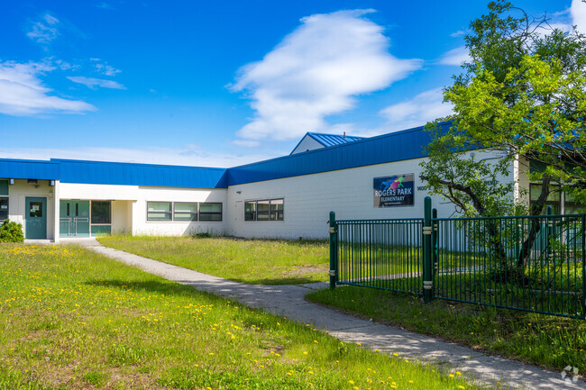 Rogers Park Elementary School main building.