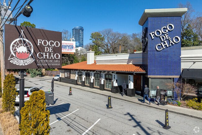 Fire-roasted meats are on the menu at Fogo de Chao in Buckhead Forest.