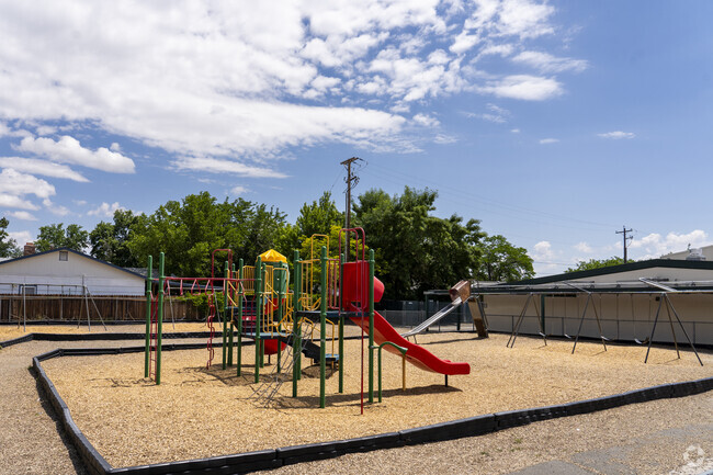 Grace Warner Elementary School offers a small playground to Reno students.