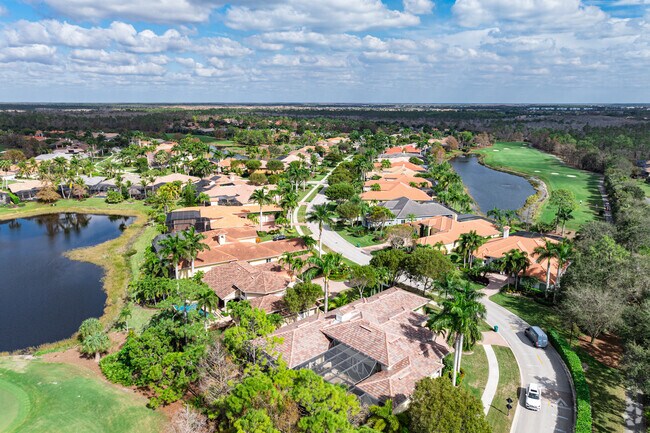 Olde Cypress residences are conveniently located along the 18-hole golf course.