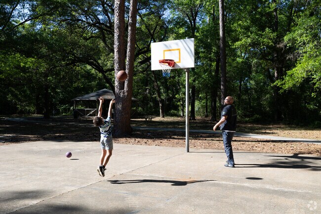 A little family time at a park near the Spring Valley neighborhood.