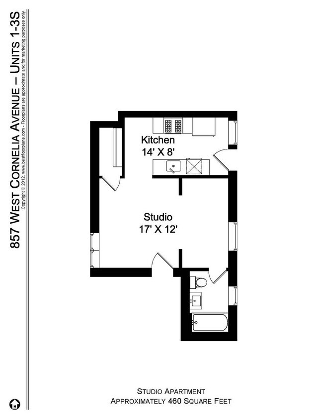3511 N Fremont St unit 3S, Chicago, IL 60657 - photo 5