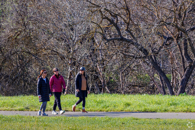 Pheasant Ridge locals love exploring the beauty of the Marilyn Kane Trail’s lush landscapes.