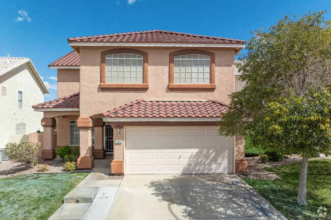 Spanish-inspired homes are a common sight in Green Valley Ranch.