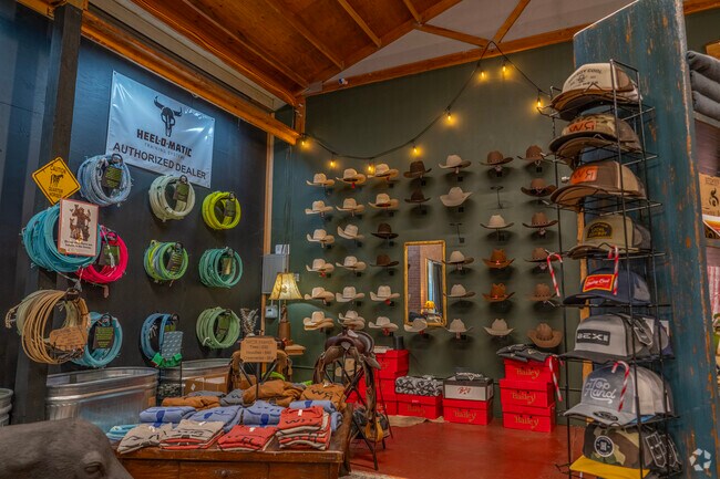 Roping, western wear and more at the newly opened Winding Creek Ranch Mercantile in Turner, OR.
