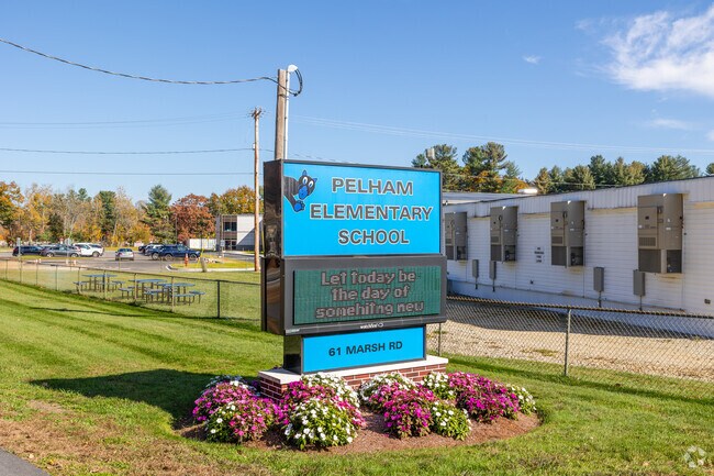 Young students in Pelham, NH can attend Pelham Elementary School.