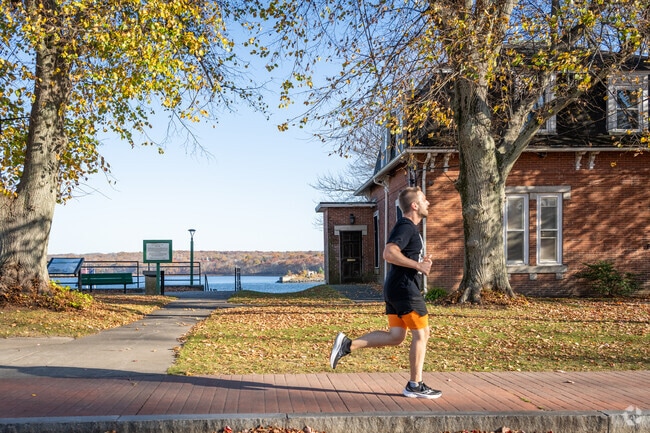 Somerset Historic Village offers locals a scenic waterside route for jogging and running.