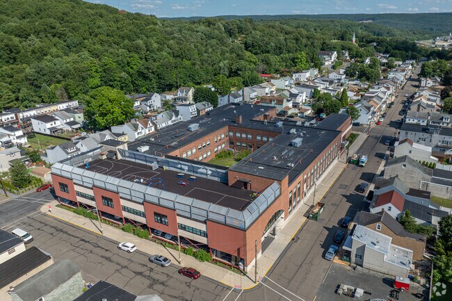 In Blythe, the Saint Clair Area Elementary & Middle school is under one roof.