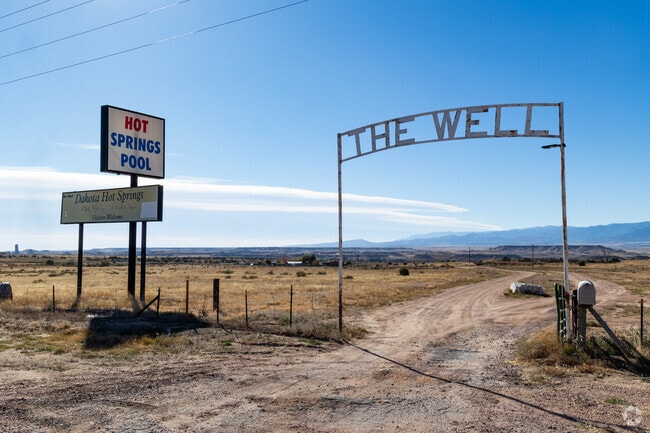 The Dakota Hot Springs is the headlining attraction in Penrose, boasting a 160-acre camping area near natural hot springs.