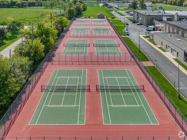Students can learn to play tennis at Nathan High School.