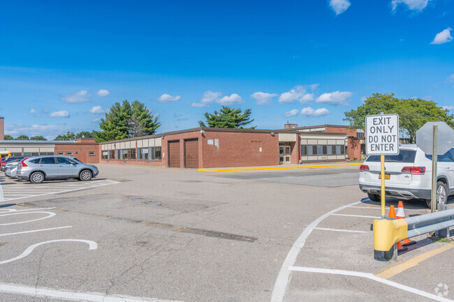 Side view of John F Kennedy Intermediate School.