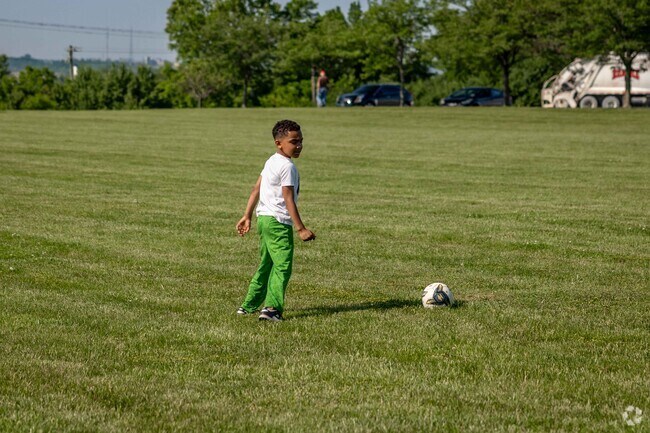 Enjoy the outdoors at Jacot Park by Northeast Middletown.