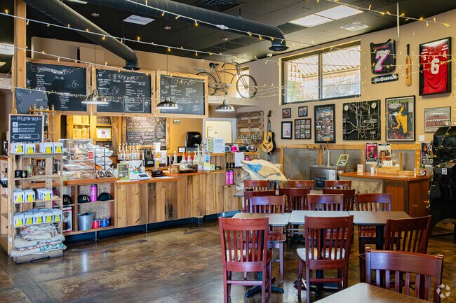 Join friends for a tasty creation at Covenant Coffee near Meadow View.