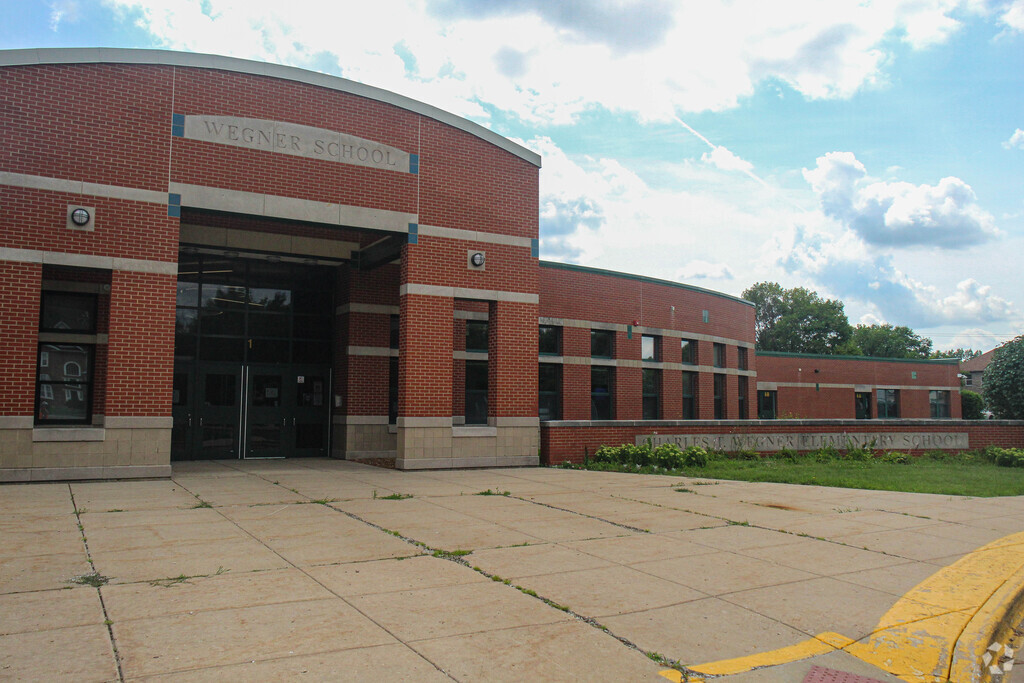 Wegner Elementary School serves young learners in the neighborhood.