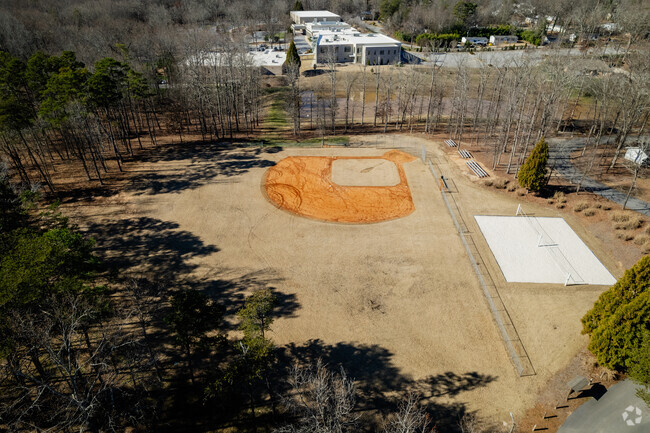Baseball field at Hidden Treasure Christian School