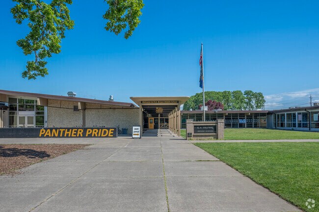 Students in Hillsboro attend Raymond Arthur Brown Middle School.