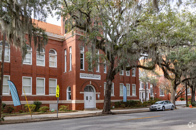 Susie King Taylor Community School is located on Bull Street.