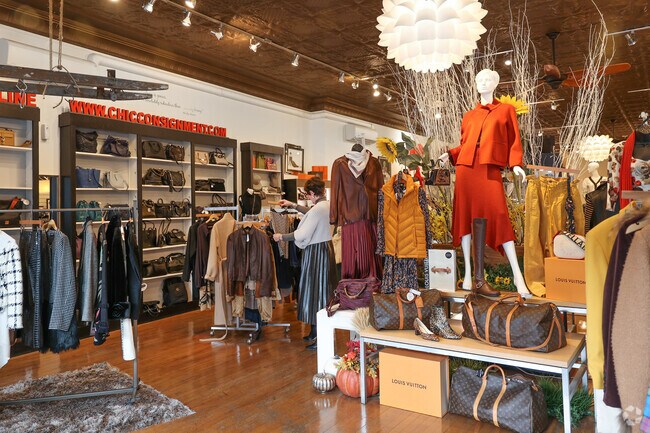 Look for great finds at Chic Consign near Shawsheen Heights.