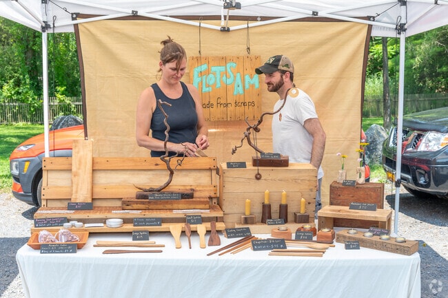 There are always new pop up vendors at the Rosendale Farmers Market in Rosendale.