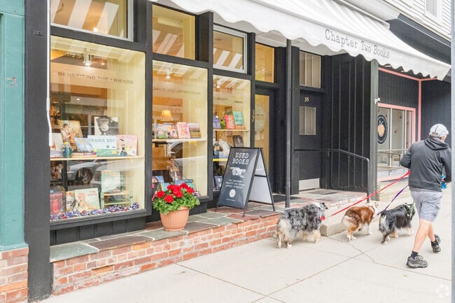 On Spring Street in Williamstown, stop by Chapter Two Books for some pleasant reading material.