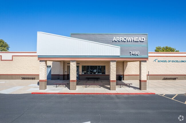 The administrative heart of Arrowhead Elementary School in Glendale.