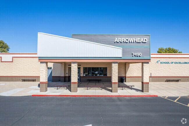 Arrowhead Elementary School in Glendale teaches over 300 children.