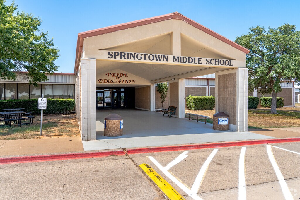 Springtown Middle School is graded a B on Niche.com