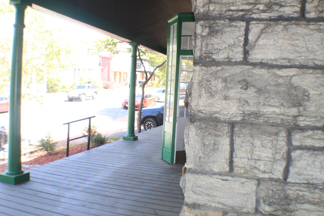 View from Side Entrance