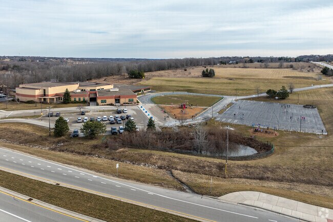 Friess Lake Elementary in Hubertus, WI has 308 students in grades PK and K-4.
