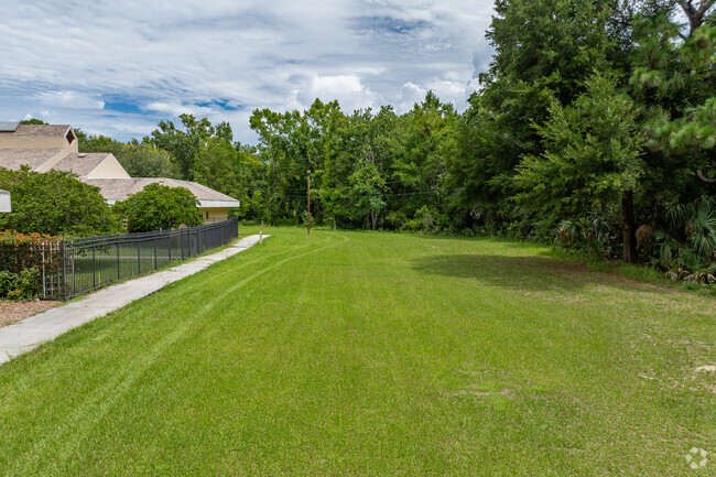 Faith Christian School has plenty of green space for outdoor play.