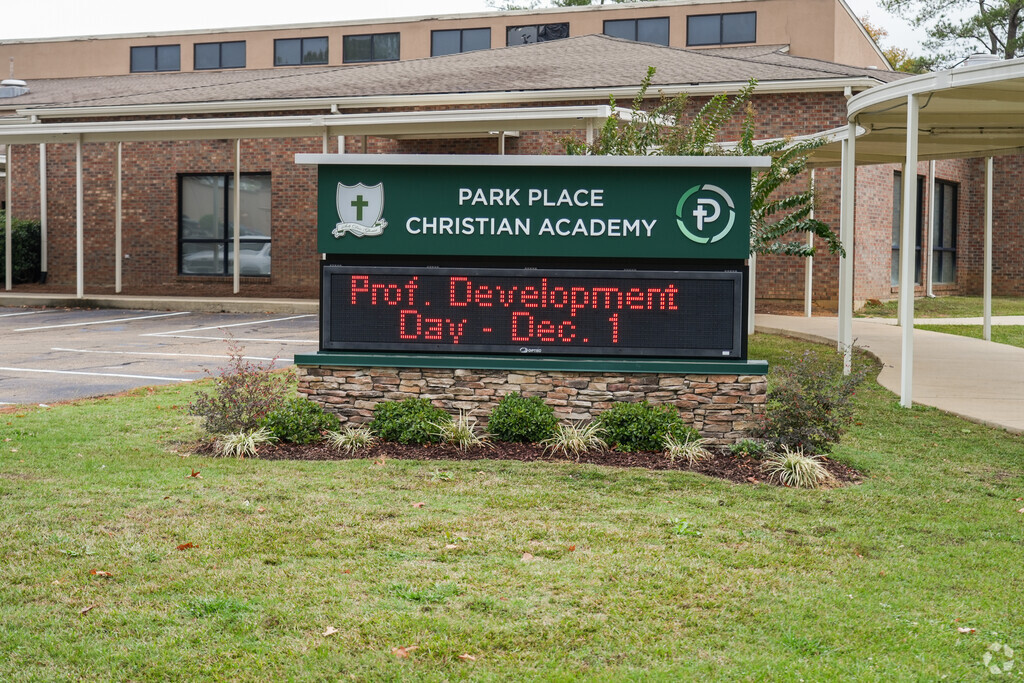 Park Place Christian Academy serves 592 students in grades K-12 in Brandon.