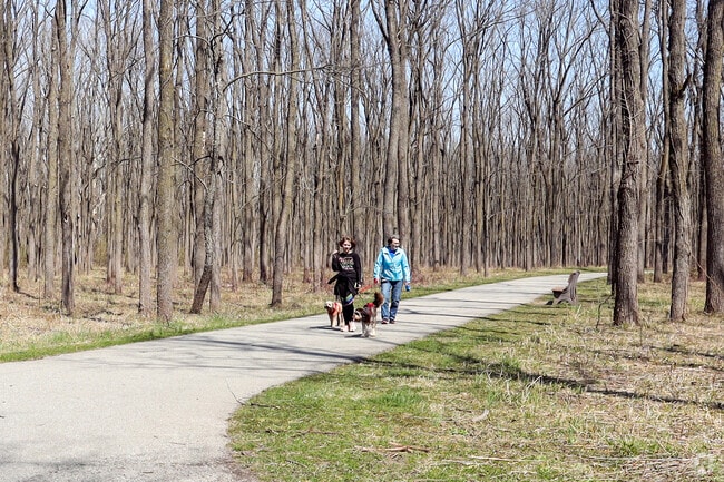 Lawrence welcomes visitors to bring their dogs to enjoy the various outdoor spaces.