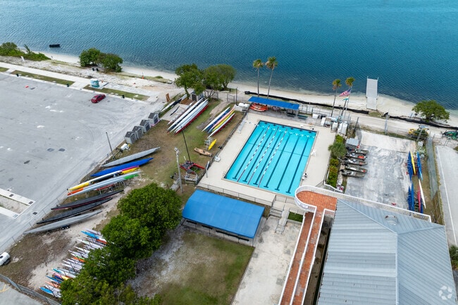 The Mast Academy rowing section.