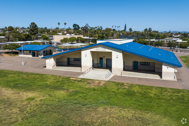 The Kapitanski Field house at Lincoln Middle School in South Oceanside.