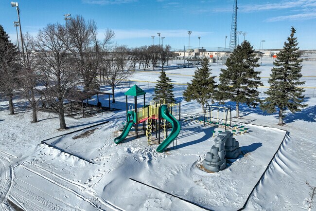 Centennial Park offers a playground, pavilion and 4 baseball fields.